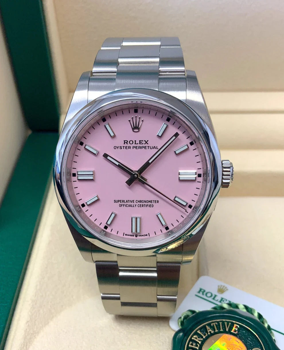 Oyster Perpetual 36 126000 Rose Bonbon 