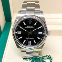 Oyster Perpetual 41 124300 Black Dial